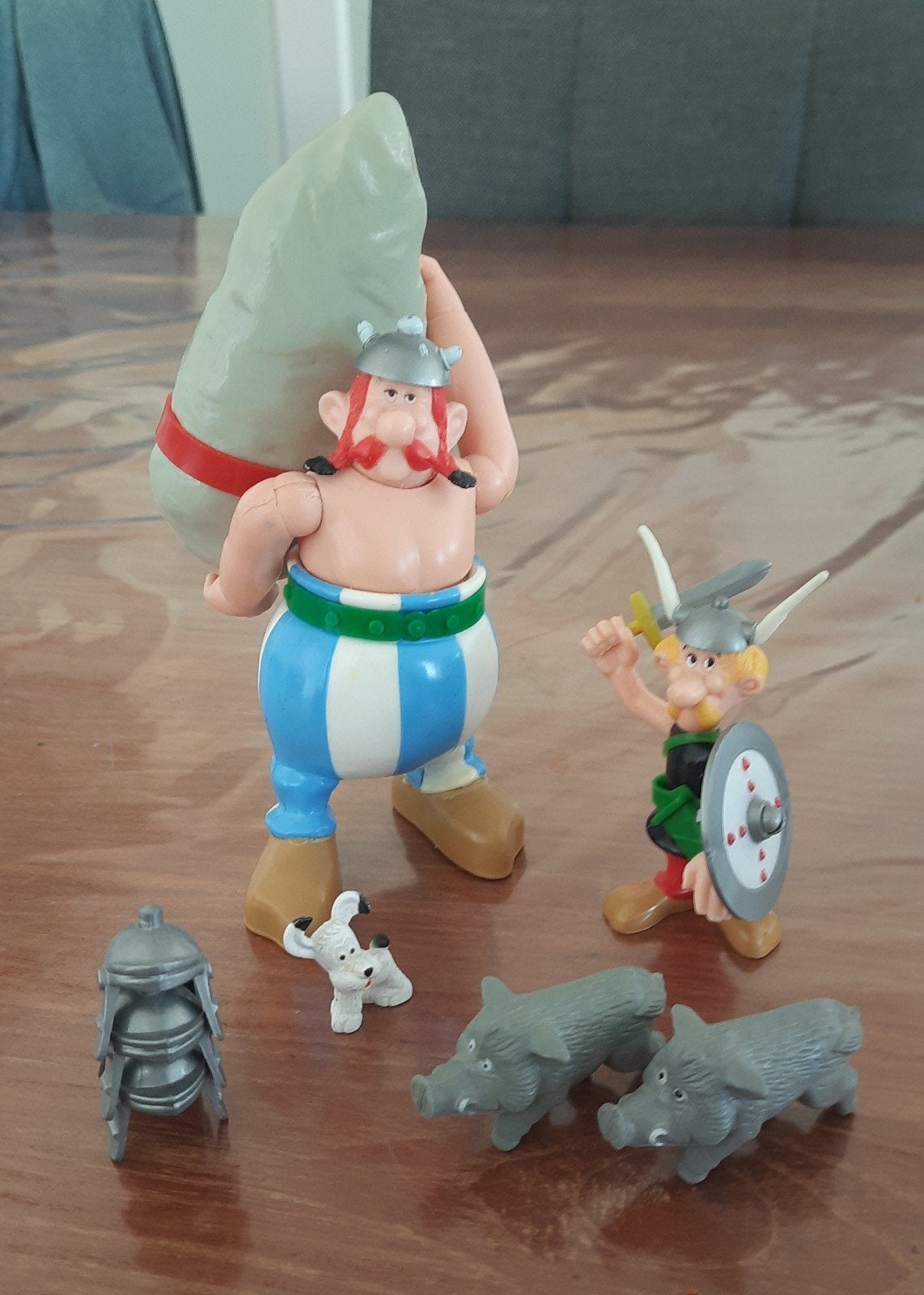 complete play Asterix & Obelix toy cloud 6240 set,1980, Ophalen of Verzenden, Zo goed als nieuw