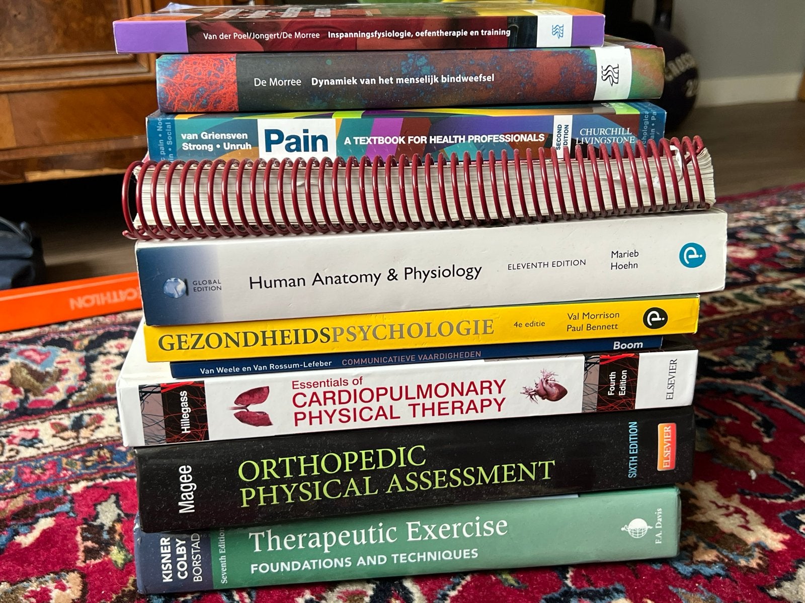 Fysiotherapie boeken - Diverse titels voor studie en praktij, Ophalen of Verzenden, Beta, Zo goed als nieuw, HBO