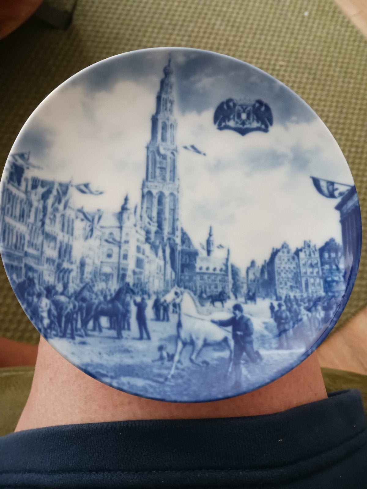 Kaiser Wandbord Groningen "De Paardenkeuring", Ophalen of Verzenden