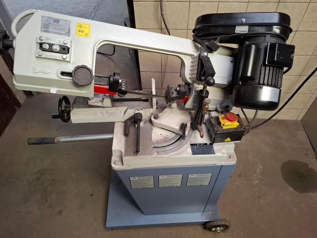 HBM 128 Metaallintzaag - Zo goed als nieuw, 100% werkend, Ophalen, 70 mm of meer, HBM, 600 tot 1200 watt
