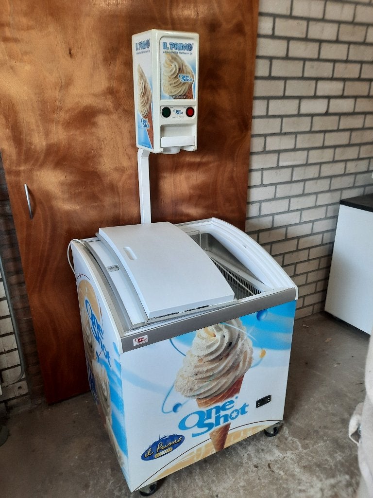 one shot ijsmachine, Witgoed en Apparatuur, IJsmachines, Ophalen, Gebruikt, Zelfvriezend