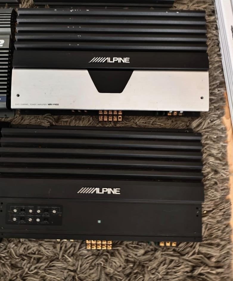 Alpine versterkers te koop - Diverse modellen, Ophalen of Verzenden, Gebruikt, Overige merken