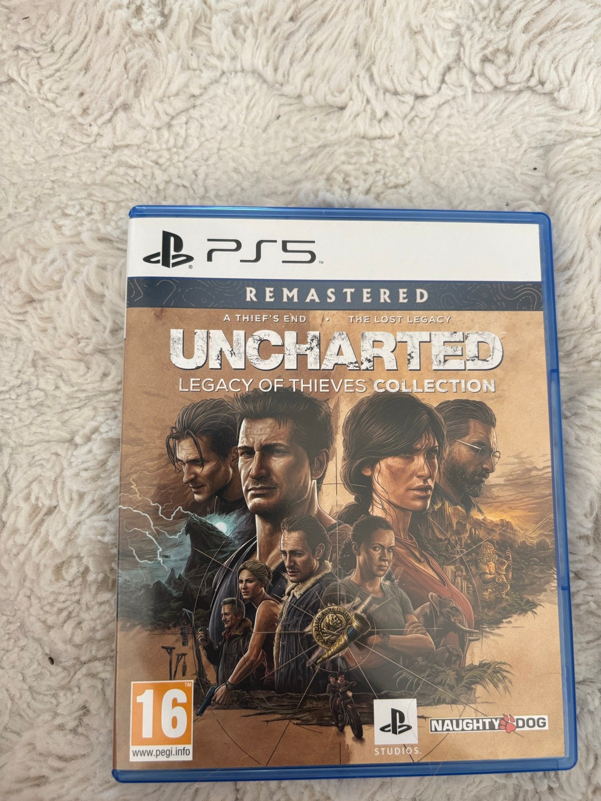 Uncharted: Legacy of Thieves Collection PS5 Remastered, Avontuur en Actie, 1 speler, Ophalen of Verzenden, Zo goed als nieuw