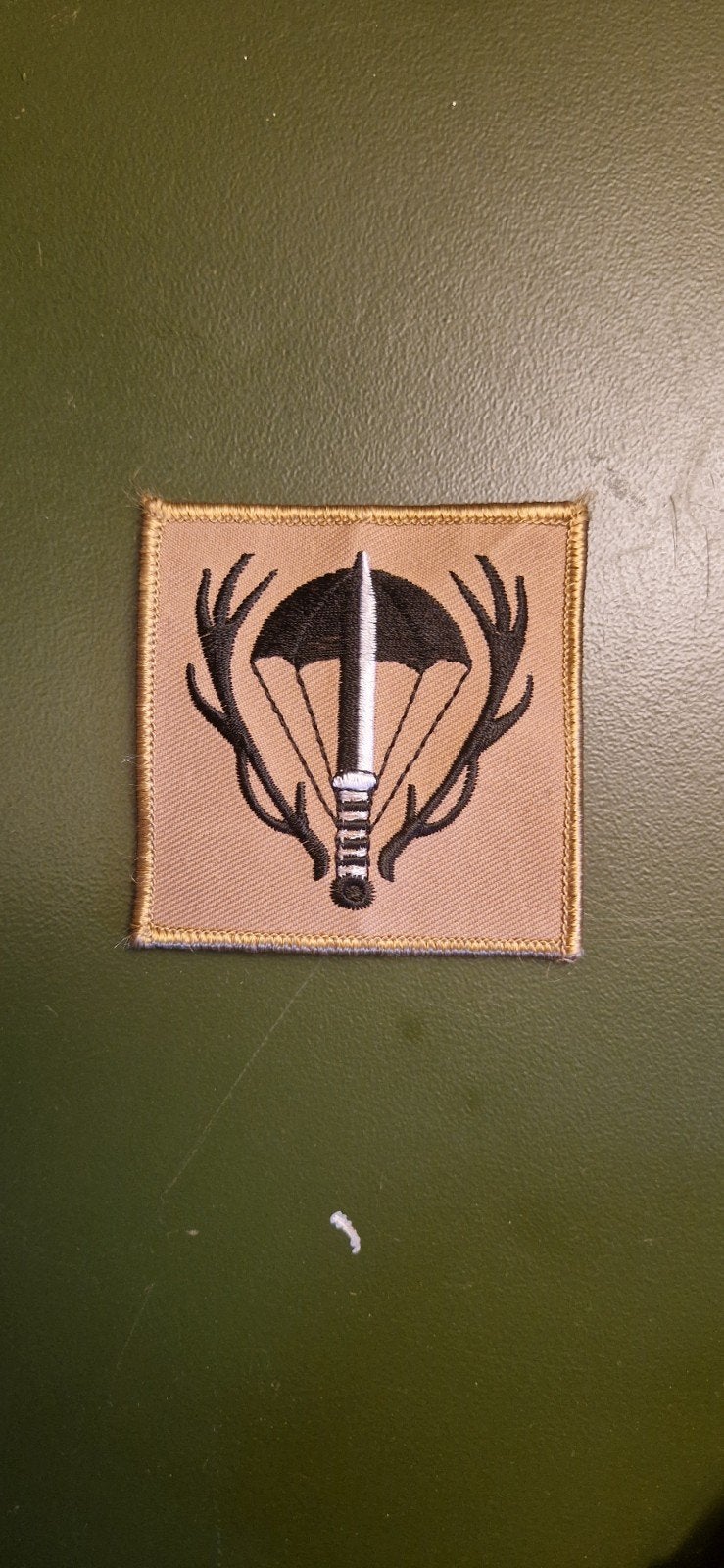 Badge stoottroepen, Verzamelen, Militaria | Algemeen, Ophalen of Verzenden, Landmacht, Engeland, Embleem of Badge