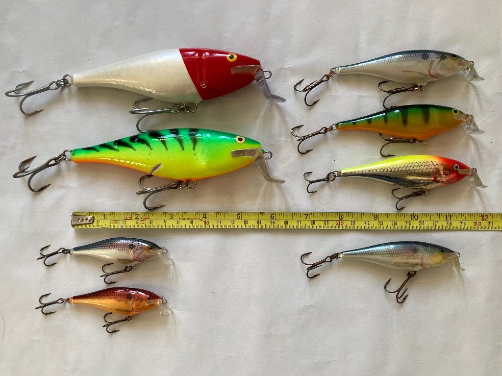 Rapala Super Shad Rap / Shallow Shad Rap, Ophalen of Verzenden, Zo goed als nieuw, Overige typen