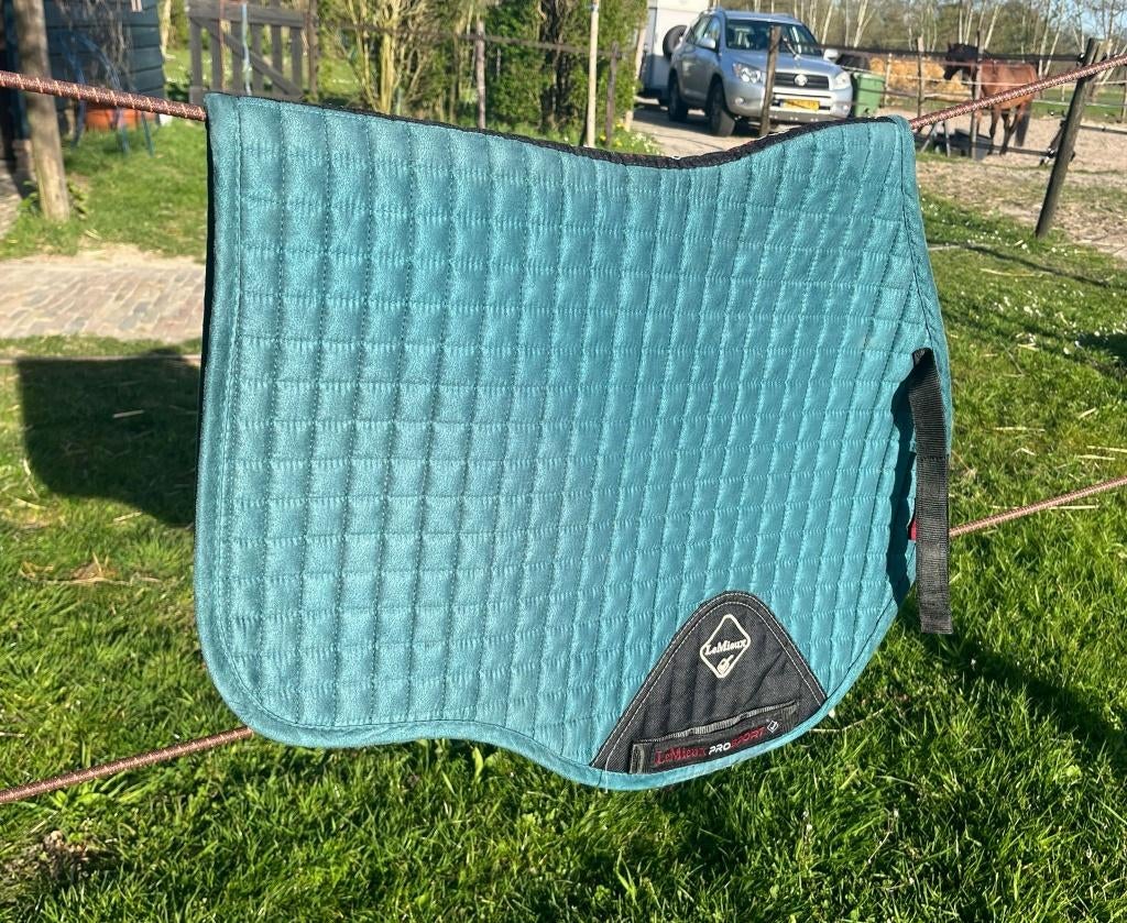 lemieux dekje S/M suede CC, Gebruikt, Cob (M), Ophalen of Verzenden, Springdekje
