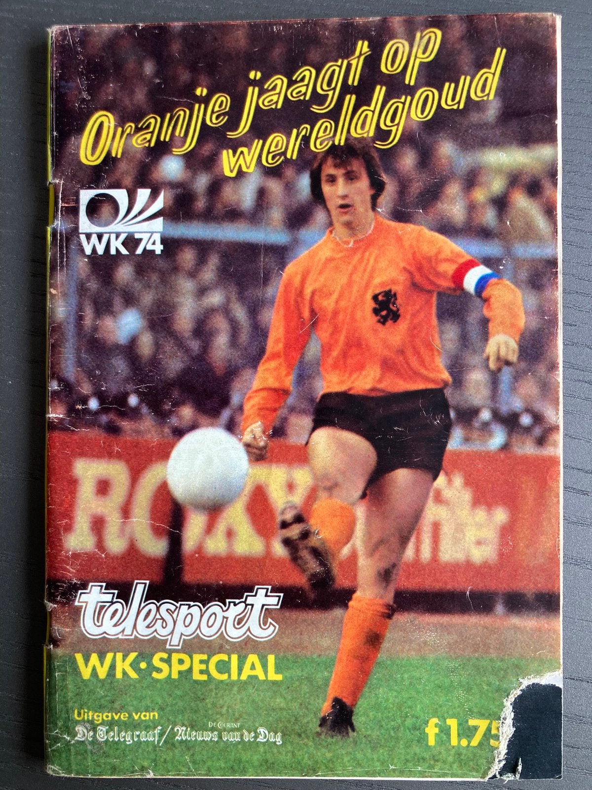 Oranje jaagt op wereldgoud - WK74, Boeken, Gelezen, Ophalen of Verzenden, Antoon Witkamp, Balsport