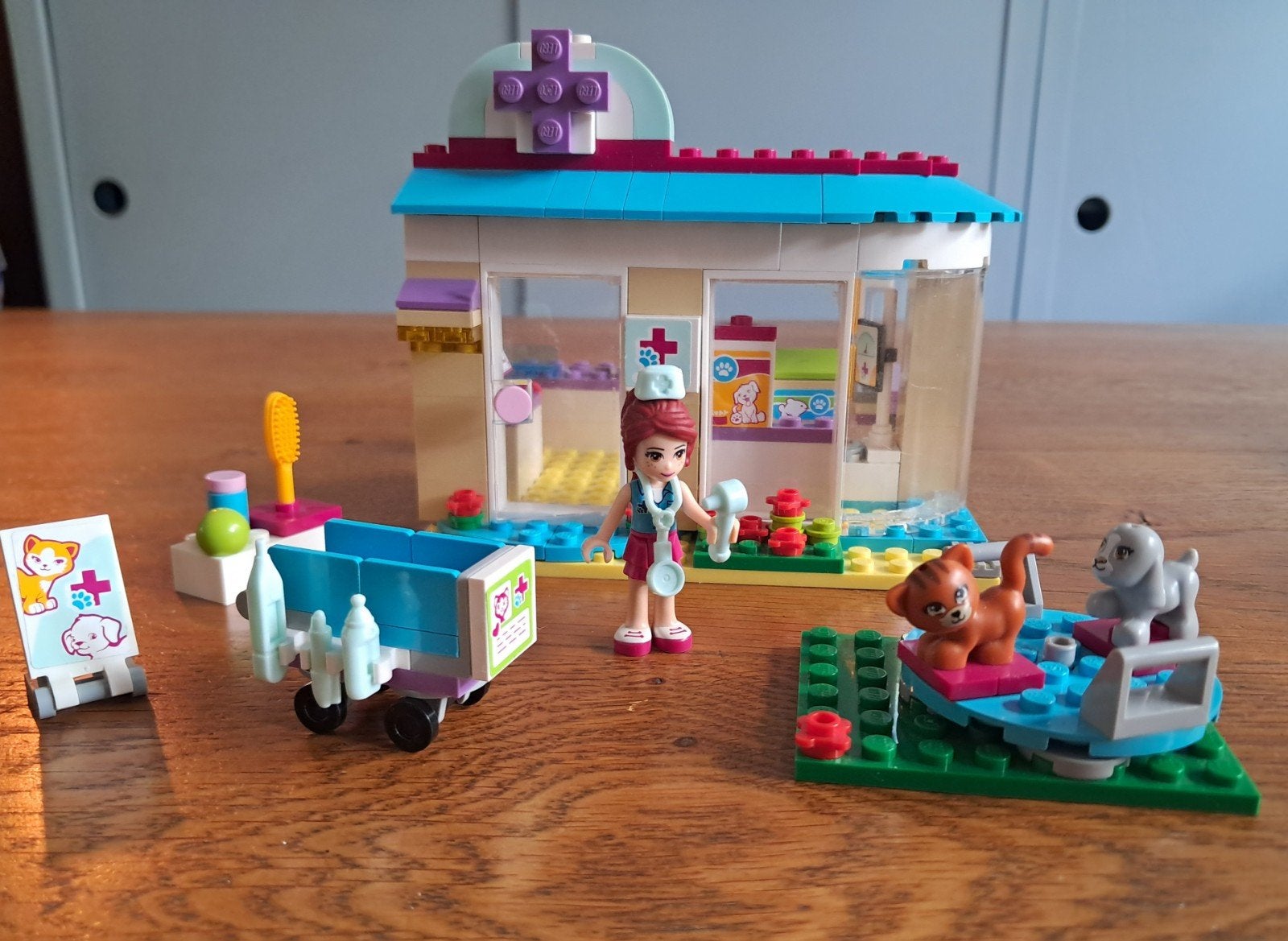 Lego friends dierenkliniek, Lego, Friends, Ophalen of Verzenden, Zo goed als nieuw
