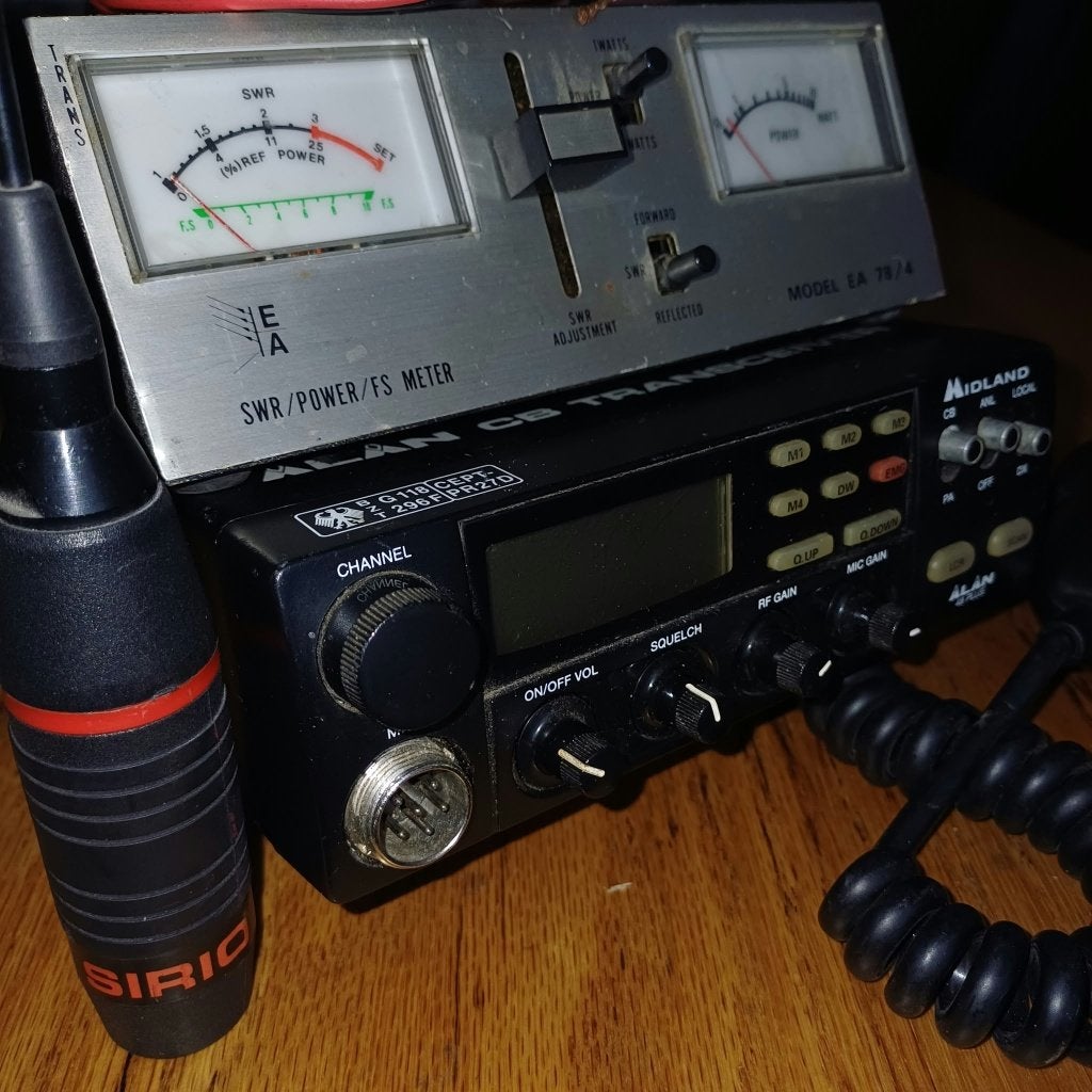 MIDLAND ALAN 48 + 400 CHANNAL ., Ophalen of Verzenden, Gebruikt, Zender en Ontvanger