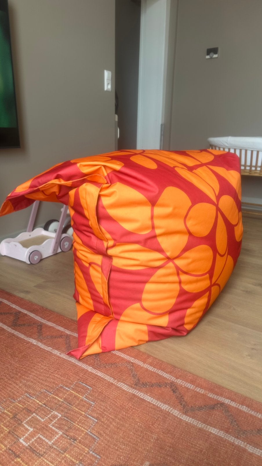 Zitzak 1,50 x 1,30 meter, Huis en Inrichting, Ophalen, Zo goed als nieuw