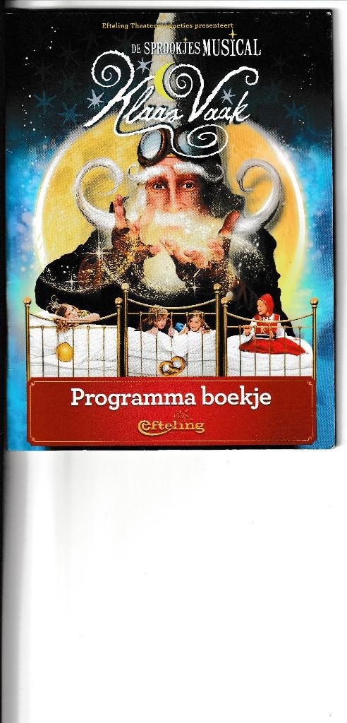 Efteling programma boekje -Sprookjesboom /klaas Vaak met cd, Verzamelen, Verzenden, Zo goed als nieuw, Overige typen