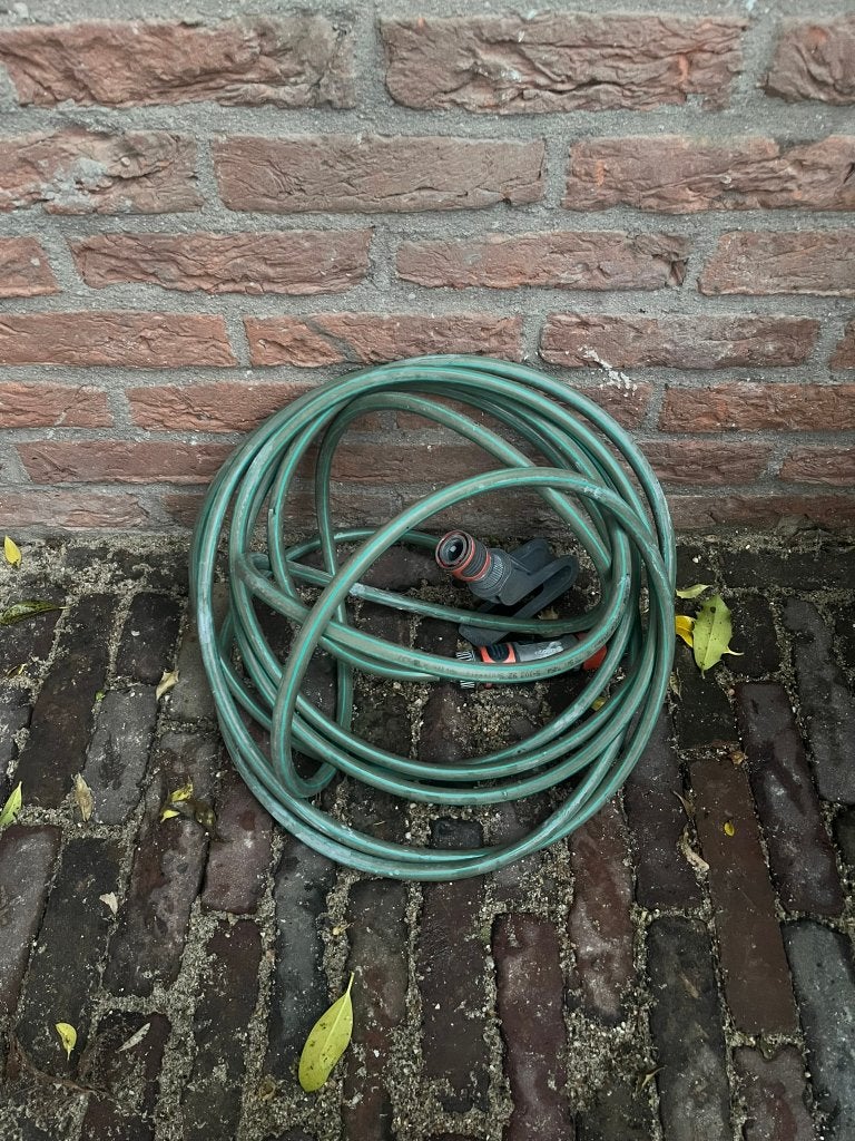 GARDENA Terras Spiraalslang, Tuin en Terras, Tuinslangen, Ophalen, Zo goed als nieuw, Tuinslanghaspel