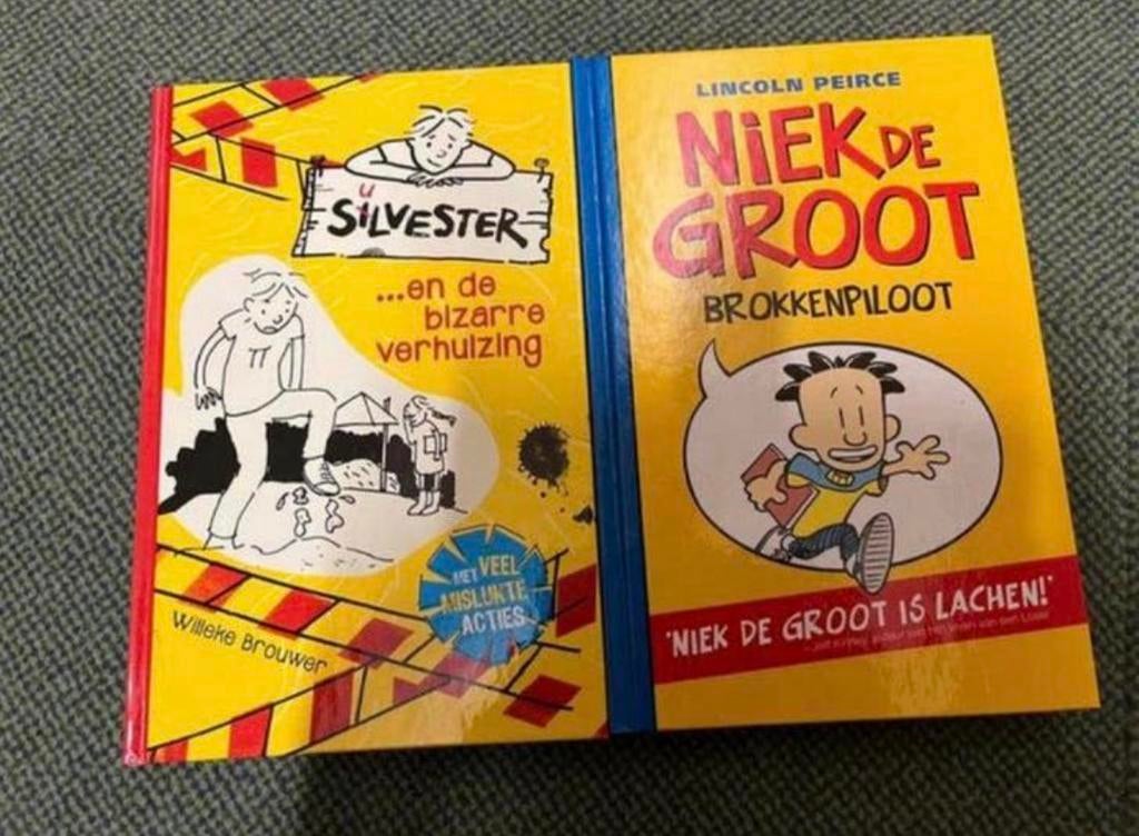 2 x lees boek Niek de groot/brokkenpiloot & silvester nieuw, Boeken, Ophalen of Verzenden, Nieuw