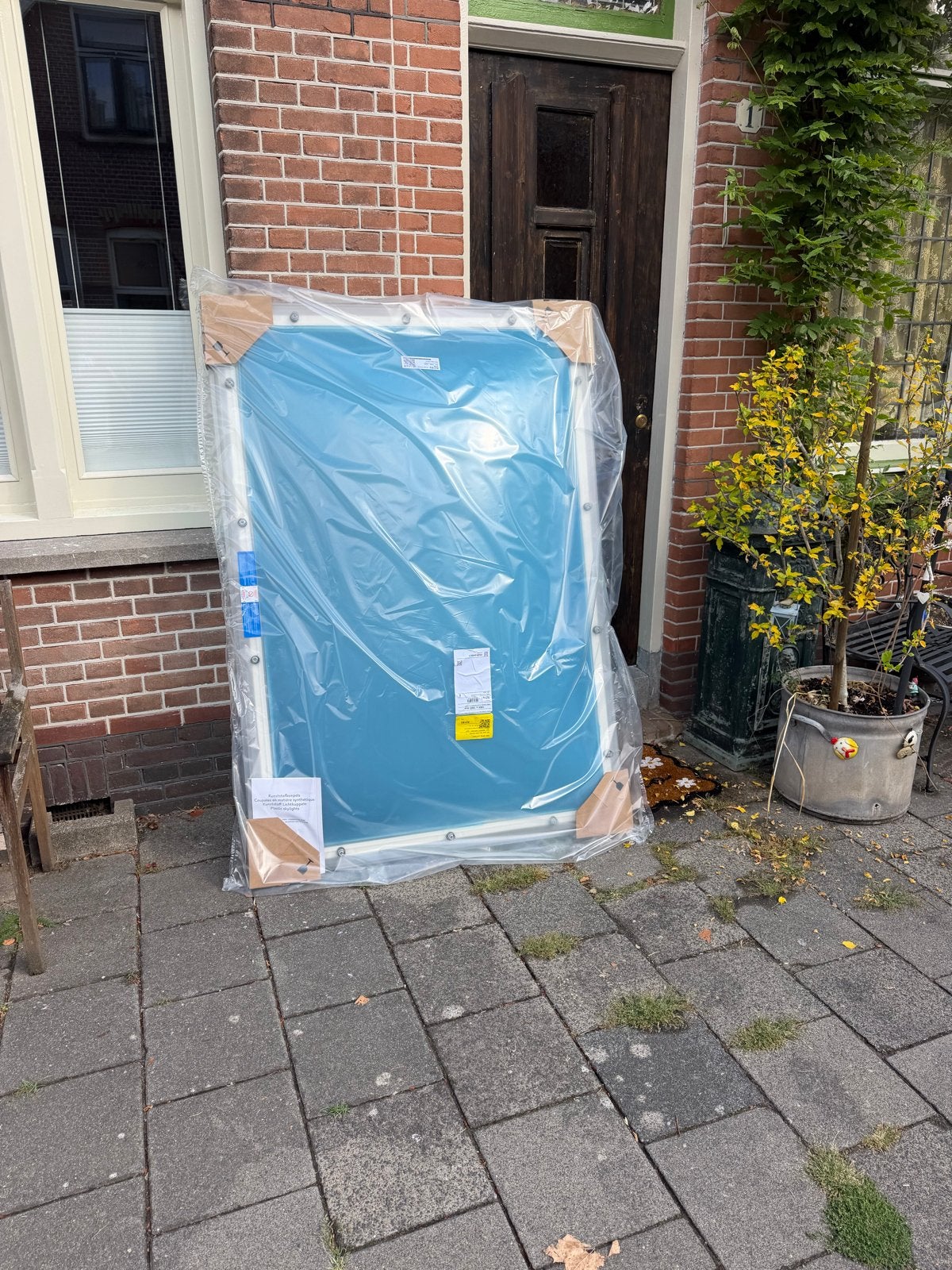 Lichtkoepel 100x150 Opaal Dubbelwandig, Ophalen, 80 tot 120 cm, 120 tot 160 cm, Nieuw