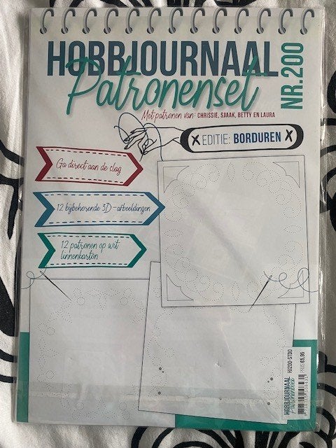 hobby journaal patronenset editie borduren nr 200, Ophalen of Verzenden, Nieuw, Overige thema's, Overige typen