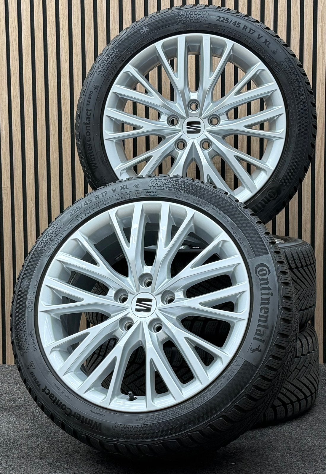 Originele 17 inch Seat Leon 5F Dynamic 5x112 ET46 225/45/17, Ophalen, ., Banden en Velgen, 17 inch