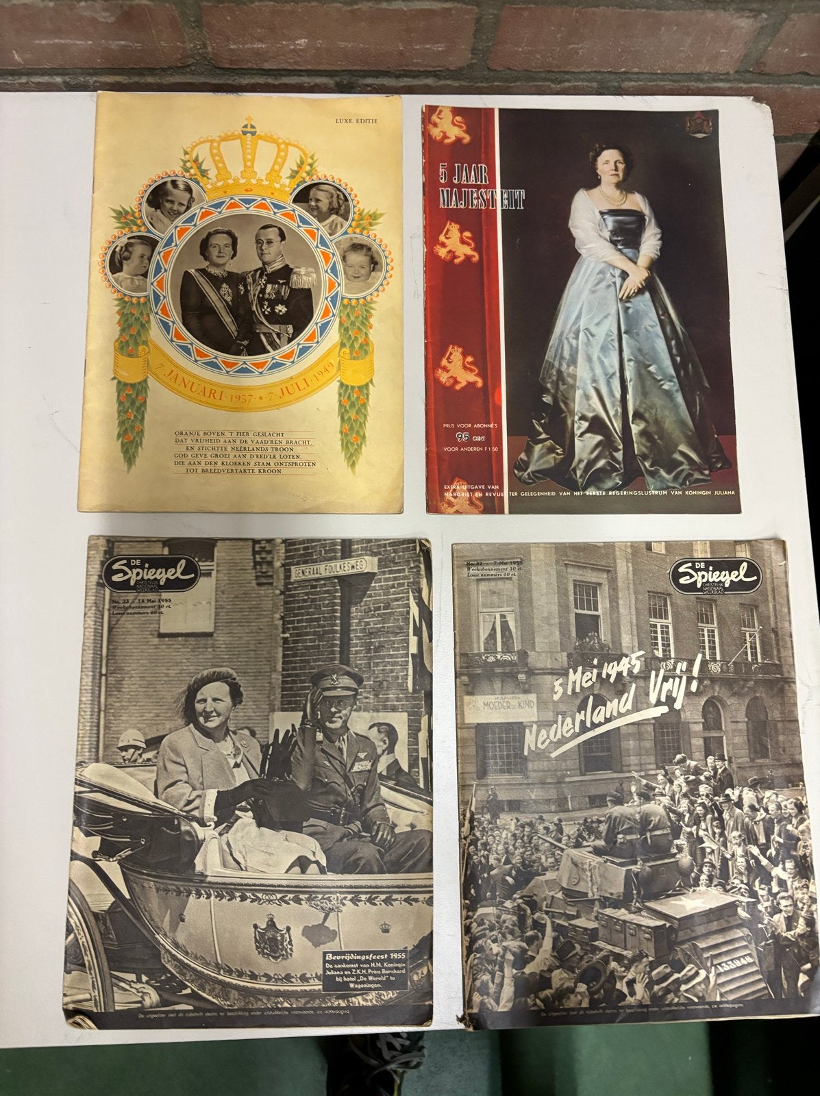 Historische Tijdschriften: Spiegel & Vorstenhuizen, Boeken, Tijdschriften en Kranten, Ophalen, Gelezen, Overige typen