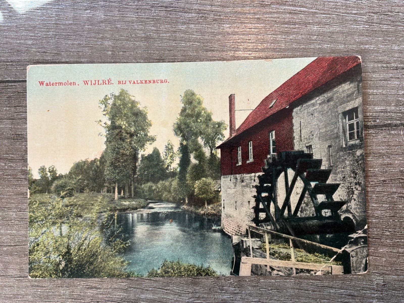 Ansichtkaart Watermolen Wijlre bij Valkenburg, Verzenden, Voor 1920, Ongelopen, Limburg
