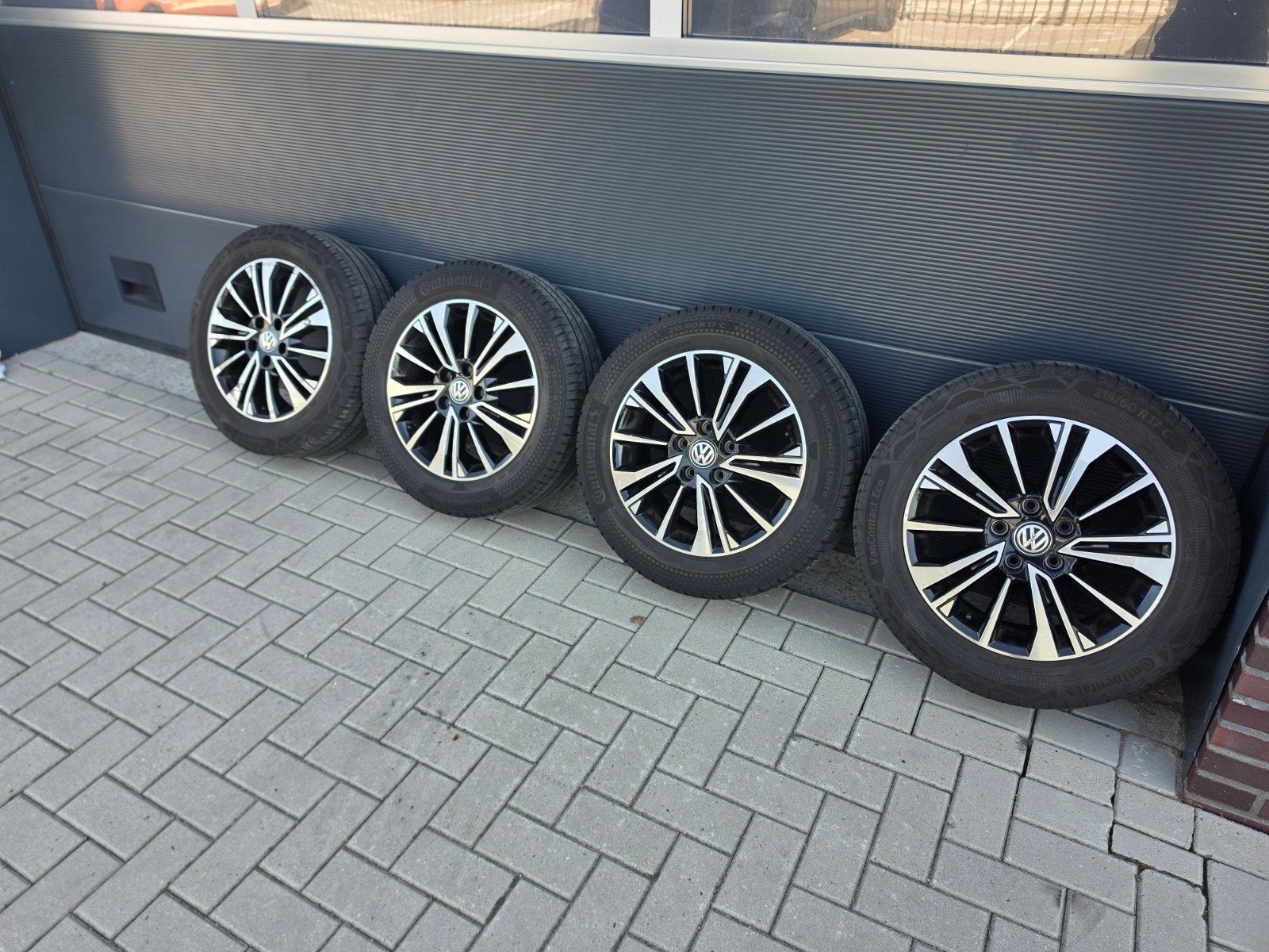VW Transporter Bulli 17 inch Aracaju velgen met Continental, Ophalen, Banden en Velgen, 17 inch, Zomerbanden