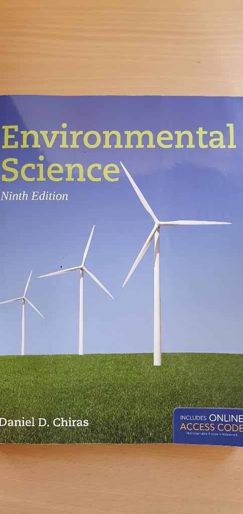 Environmental science. Ninth edition, Ophalen of Verzenden, Beta, Gelezen, WO