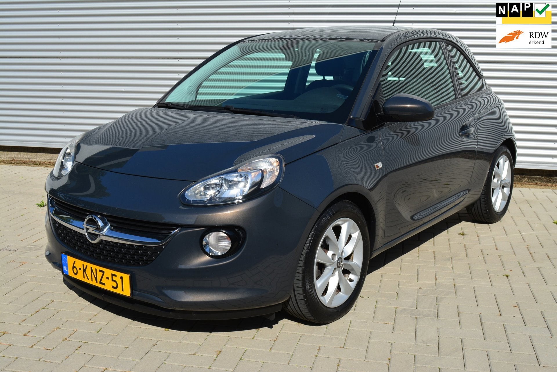 Opel ADAM 1.2 Jam | Airco | Cruise Control | PDC | L.M. Velg, Auto's, Voorwielaandrijving, 4 cilinders, 4 stoelen, 1229 cc