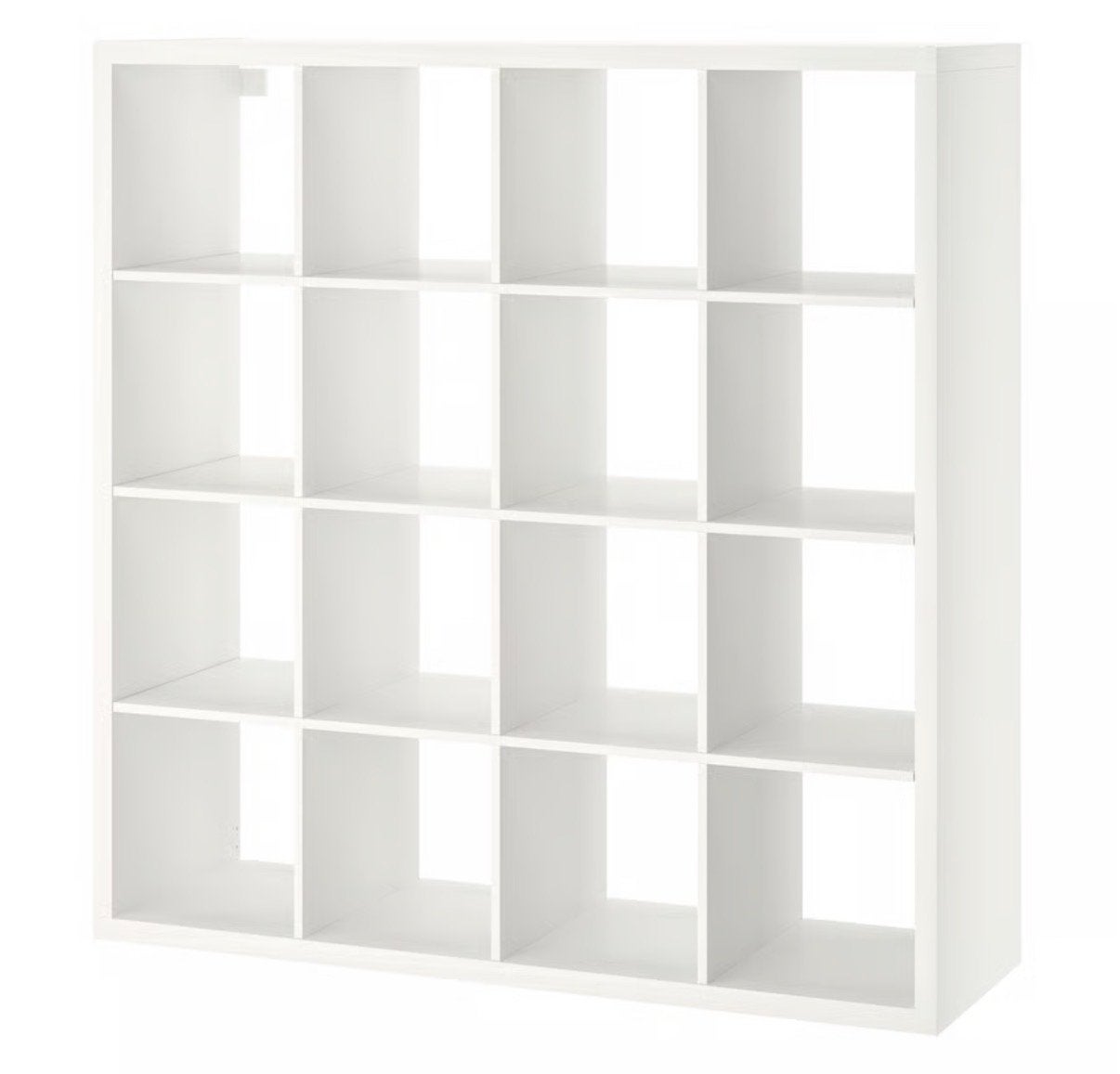 IKEA Kallax witte kast 4x4 vakken, Ophalen of Verzenden, Gebruikt