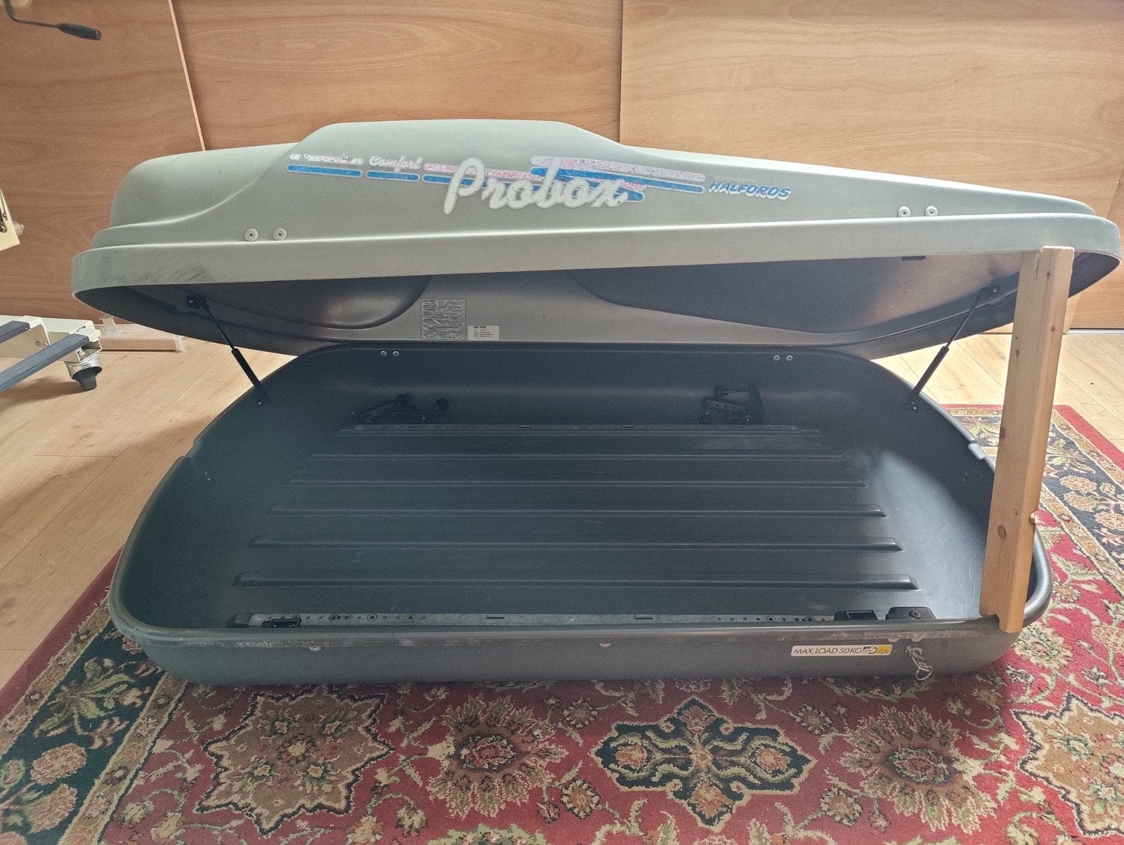 Gebruikte Dakkoffer Probox Halford - Goedkoop, Auto diversen, Dakkoffers, Ophalen, Gebruikt