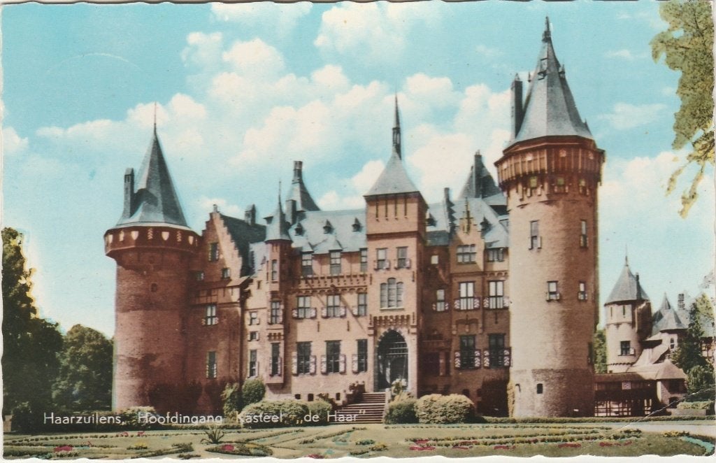 HAARZUILENS Kasteel  De Haar kl.f., Verzenden, 1920 tot 1940, Gelopen, Utrecht