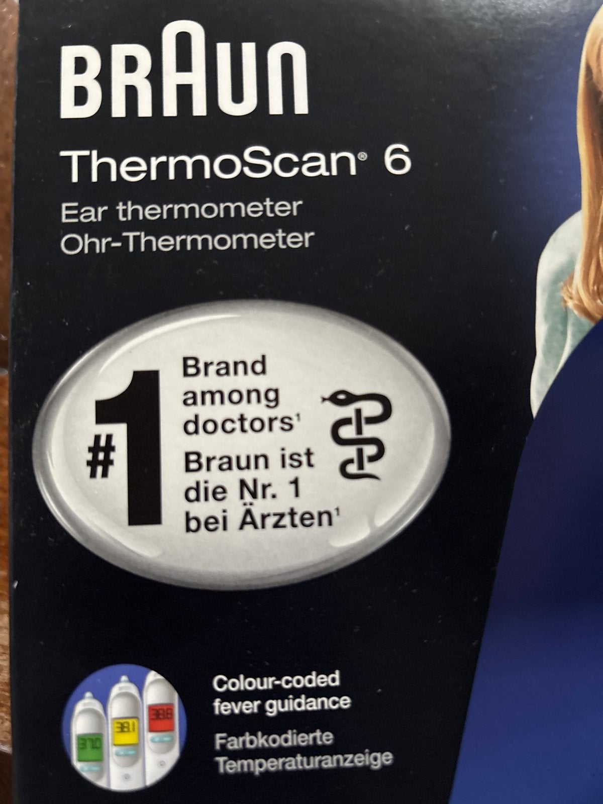 Braun ThermoScan 6 Oorthermometer - Nauwkeurig en Snel, Ophalen of Verzenden, Nieuw, Overige typen