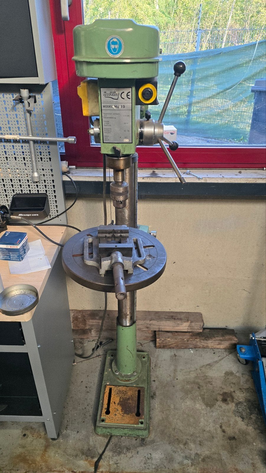 Kolomboormachine - Fudema Hu 19, Ophalen, Gebruikt, 600 watt of meer, Kolomboormachine