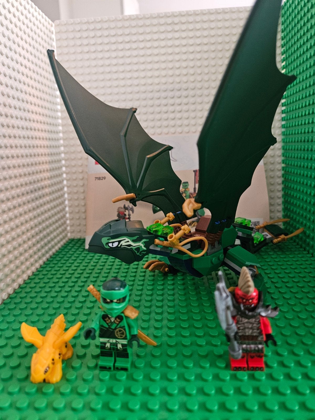 lego ninjago, Ophalen
