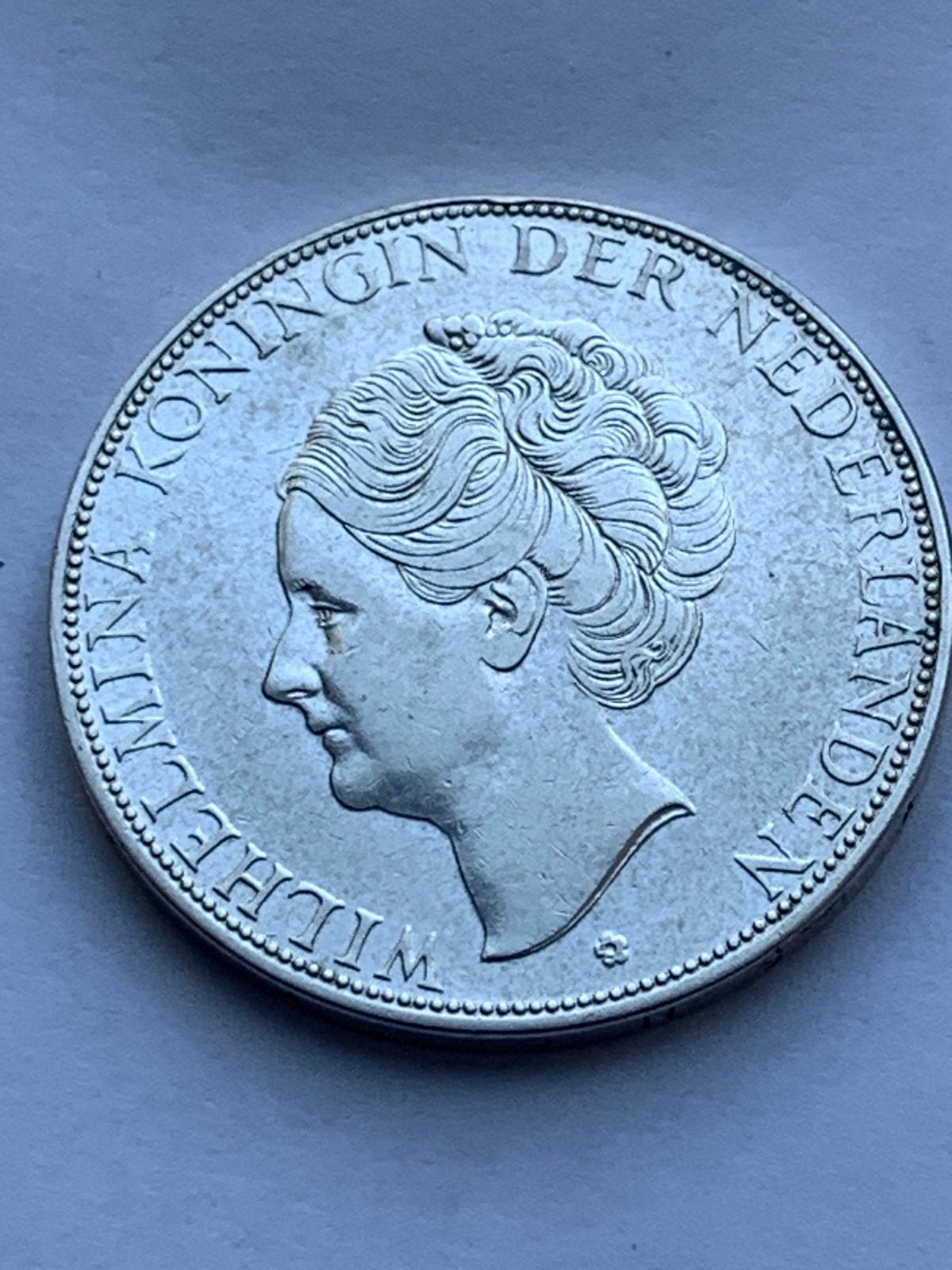 Prachtige zilver rijksdaalder wilhelmina 1938 met grof haar, Ophalen of Verzenden, Koningin Wilhelmina, 2½ gulden