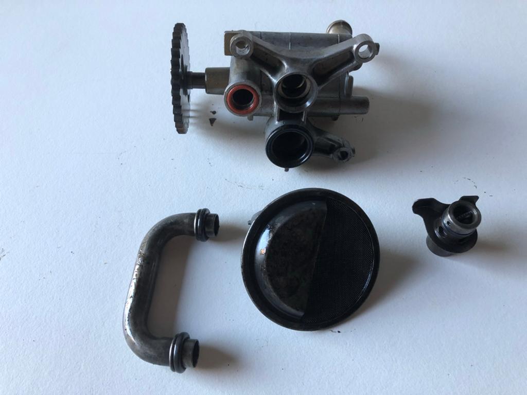 Oliepomp en onderdelen voor Honda CBX550F2, Gebruikt, ., Ophalen of Verzenden, .