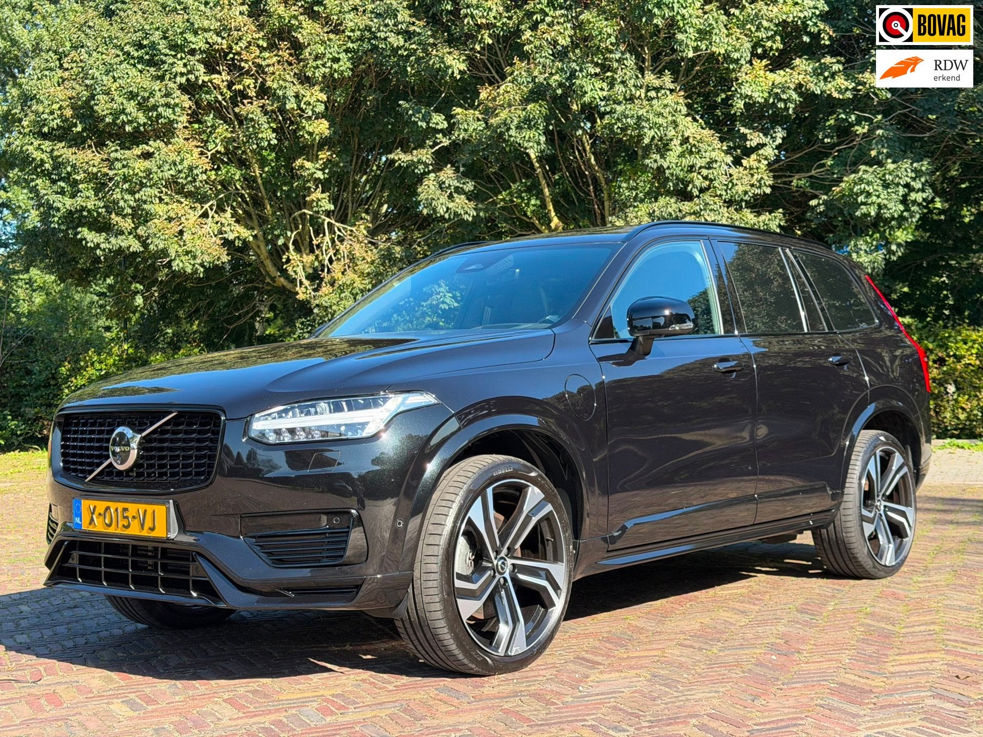 Volvo XC90 2.0 T8 Recharge AWD Bowers & Wilkins, Luchtvering, Auto's, Gebruikt, 4 cilinders, 1969 cc, 7 stoelen