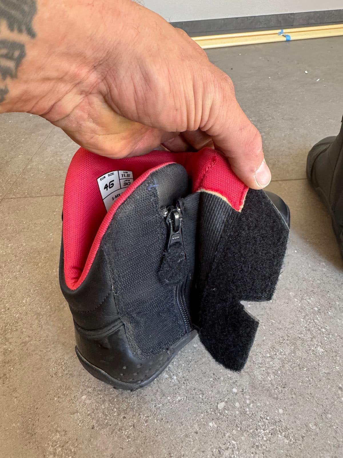 Alpine s-mx2 motor schoenen heren, Ophalen of Verzenden, Tweedehands, Heren, Laarzen
