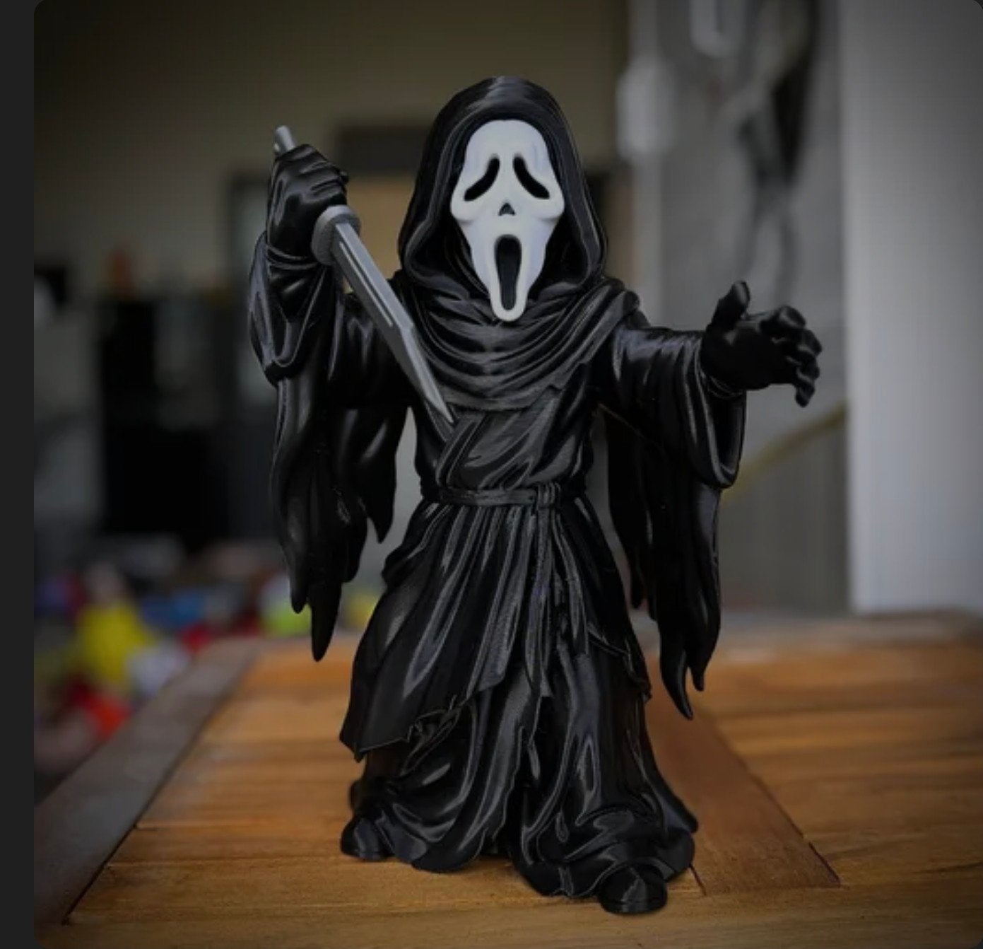 Ghostface figuur 30cm - Scream horrorfilm, Ophalen of Verzenden