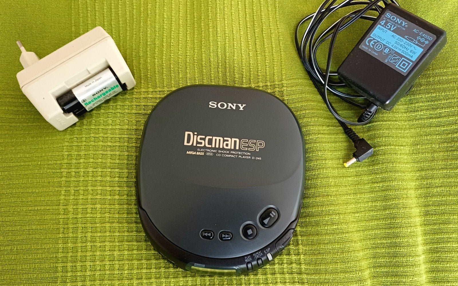 Sony discman D-245, Audio, Tv en Foto, Ophalen, Discman