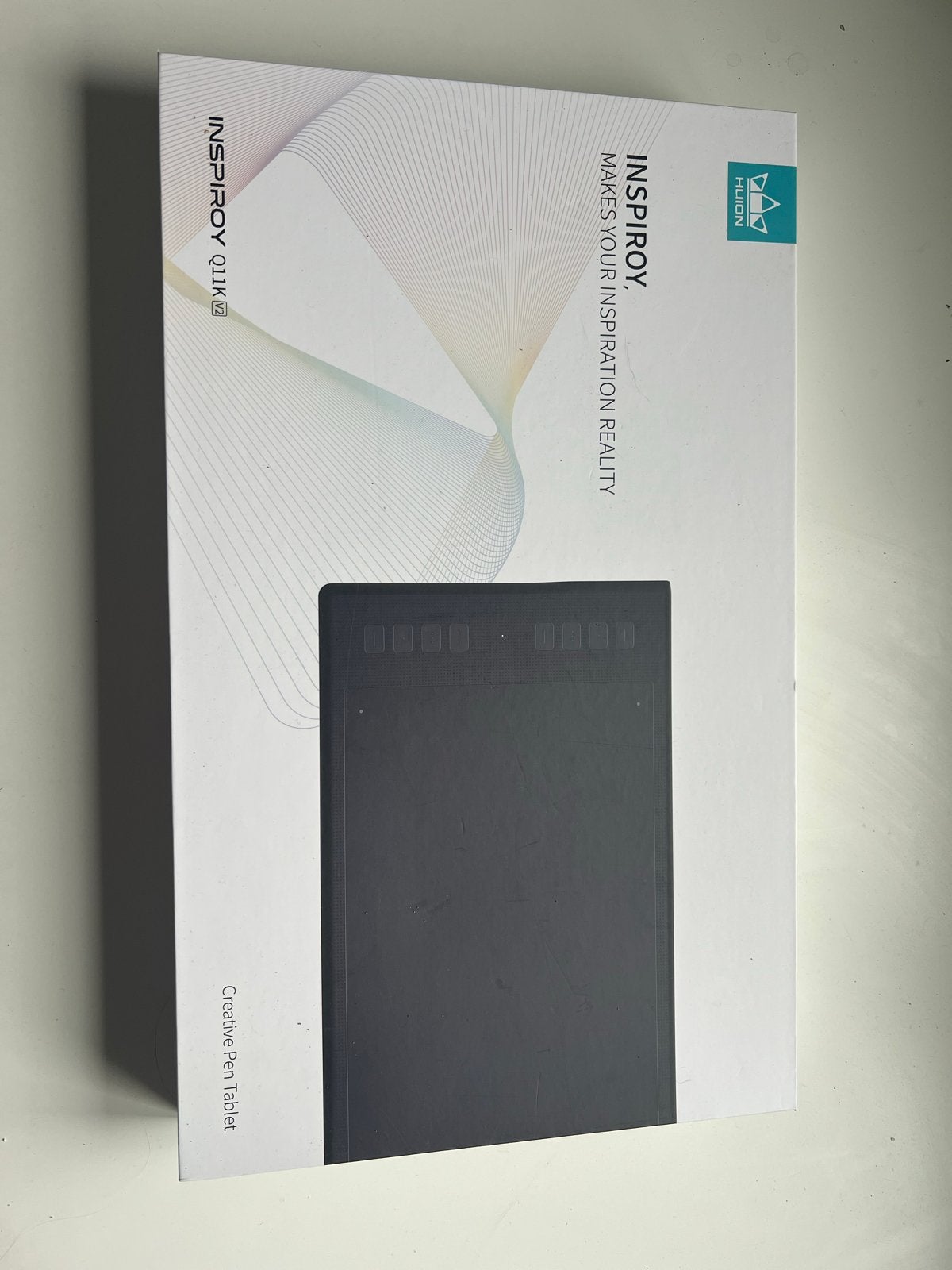Huion Inspiroy Q11K Creative Pen Tablet - Zo goed als nieuw, Computers en Software, Ophalen of Verzenden, Zo goed als nieuw, Draadloos