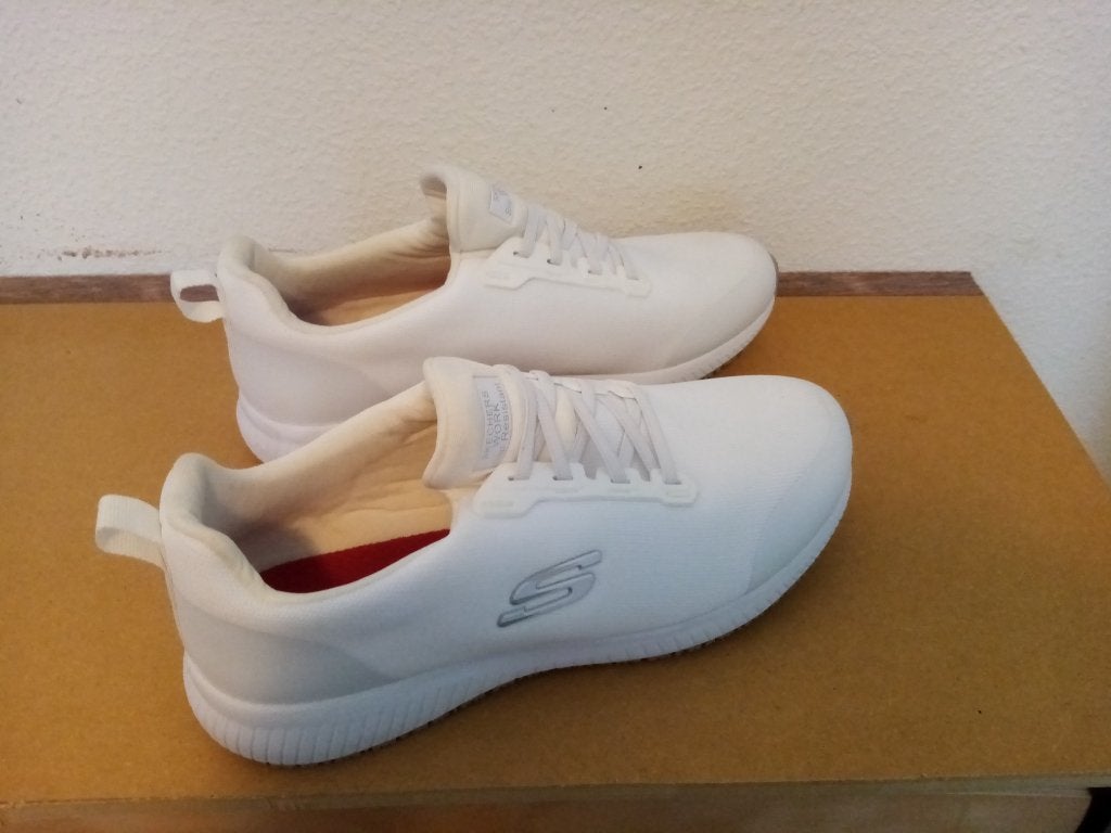Skechers work wit, Skechers, Wit, Ophalen of Verzenden, Sneakers of Gympen