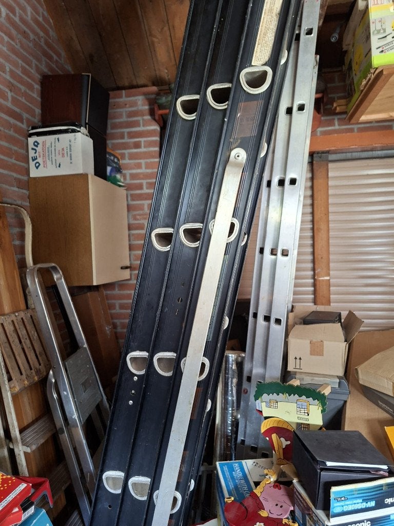 altrex reformlader 3x12 werkhoogte 8,45 m, Ophalen, Gebruikt, Ladder, 4 meter of meer