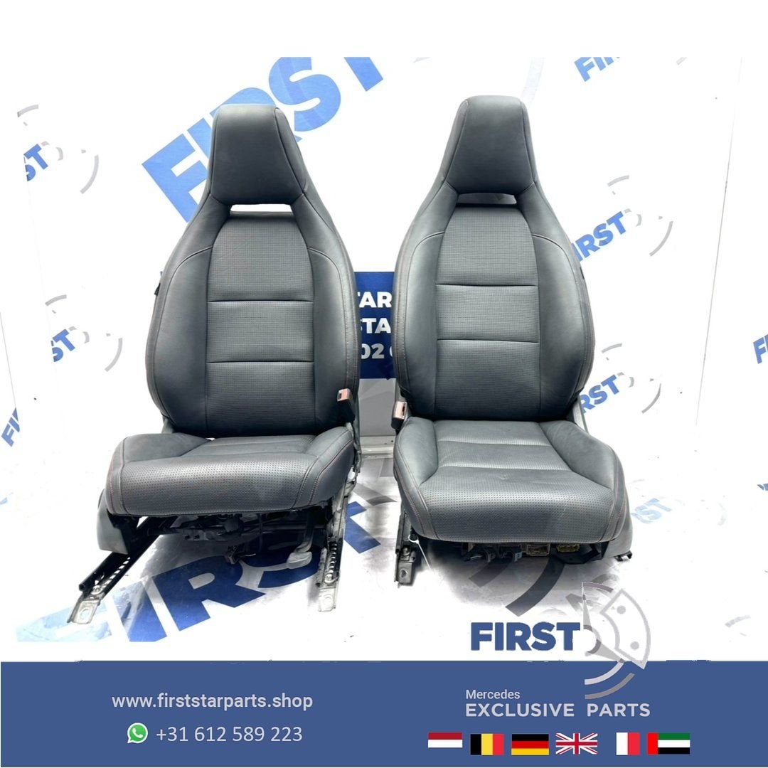 W176 AMG Interieur rode stik Mercedes A Klasse 2012-2018 lee, Gebruikt, -, Verzenden, -