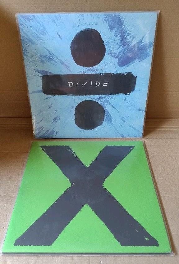 2x dubbel LP albums van Ed Sheeran titels X en Divide, 2020 tot heden, Ophalen of Verzenden, Zo goed als nieuw, Inclusief binnenhoes
