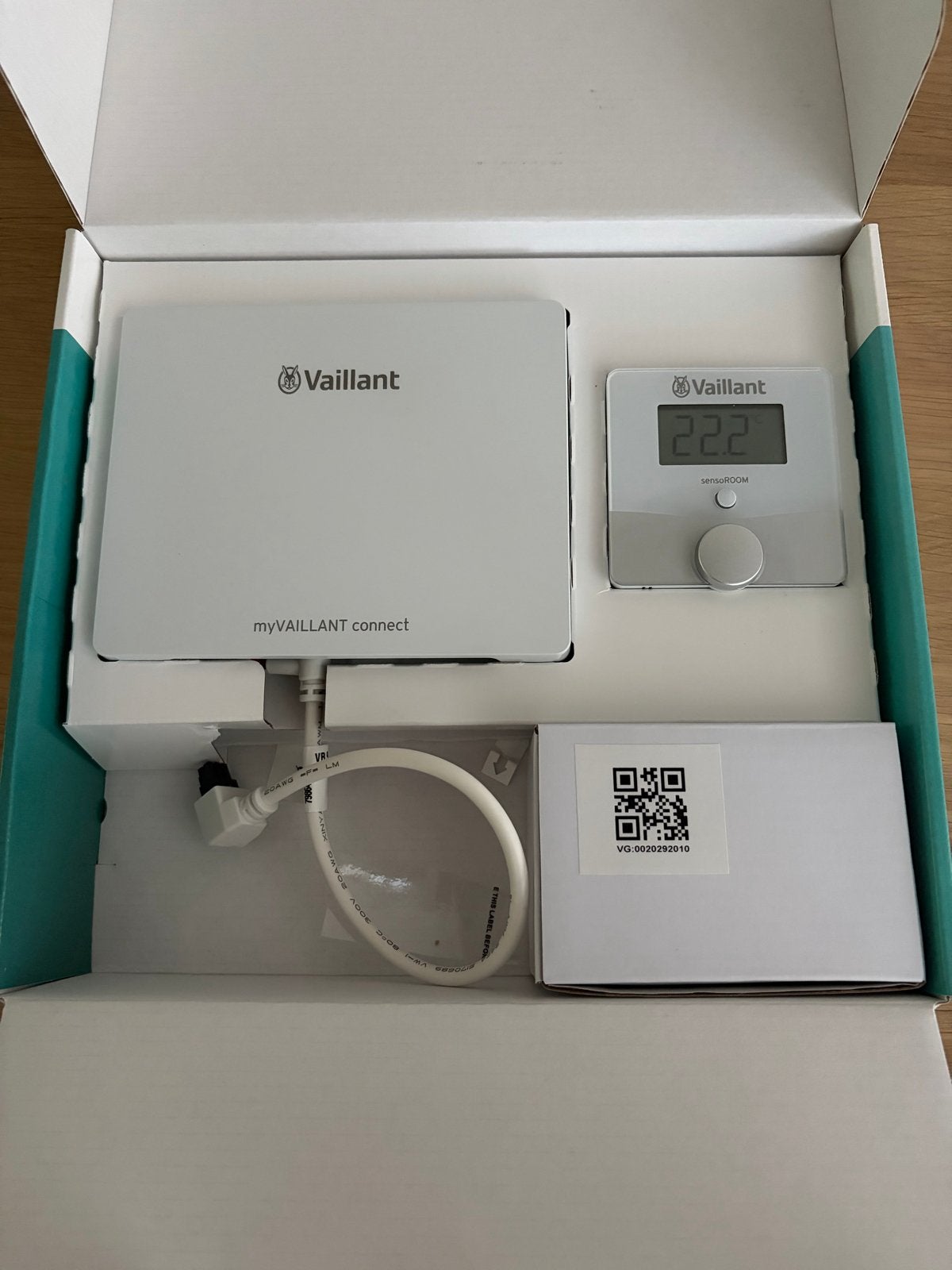 Nieuwe Vaillant thermostaat sensoROOM & myVAILLANT connect, Ophalen, Slimme thermostaat, Nieuw