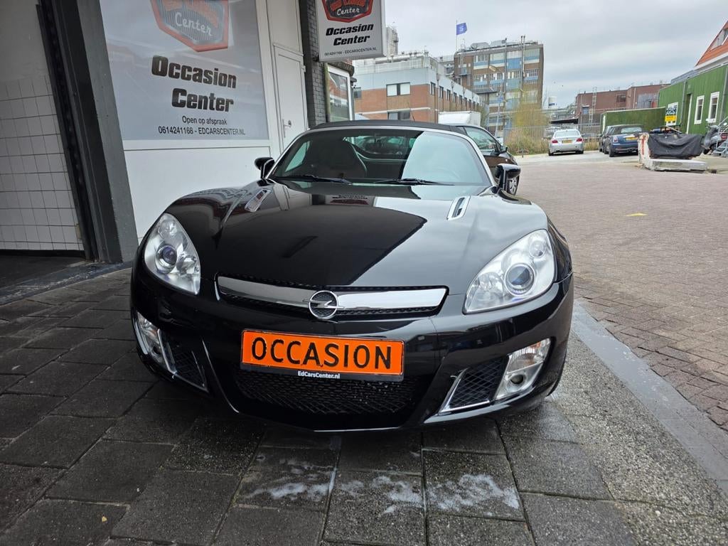 Opel GT 2.0 Turbo 2008 Zwart APK 11-05-2027, Auto's, Opel, 1998 cc, Achterwielaandrijving, 264 pk, 4 cilinders