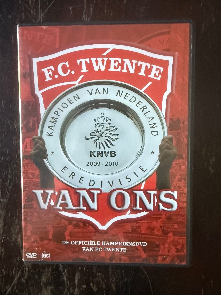 FC Twente Kampioen 2010 Van Ons ( 2 DVD Box ), Ophalen of Verzenden, Zo goed als nieuw, F.C. Twente, Overige typen