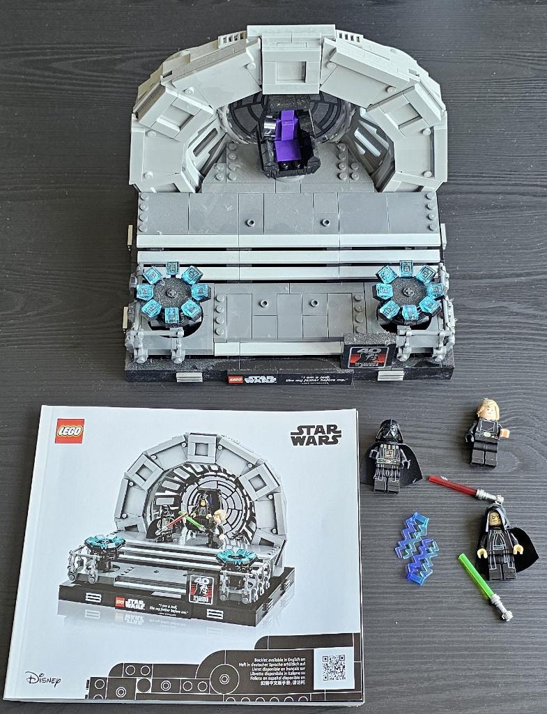 75352 Lego Star Wars Emperor's Throne Room, Ophalen of Verzenden, Zo goed als nieuw, Complete set, Lego