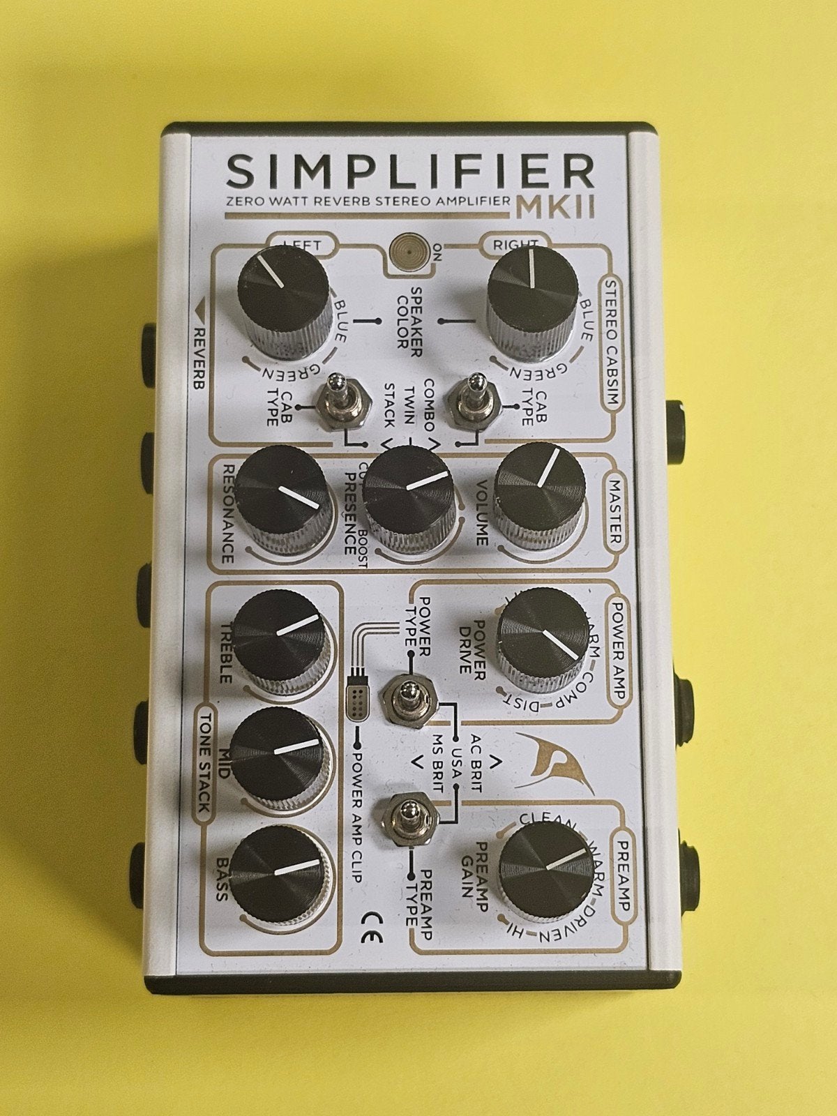 DSM Humboldt Simplifier MKII Zero Watt Stereo Versterker, Reverb, Onbekend, Zo goed als nieuw, Onbekend