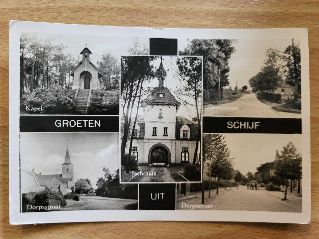 ansicht SCHIJF vierluik, Ophalen of Verzenden, Voor 1920, Noord-Brabant