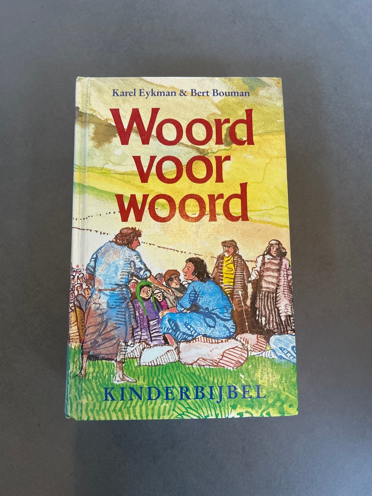 Woord voor Woord Kinderbijbel - Karel Eykman & Bert Bouman, Boeken, Ophalen of Verzenden, Zo goed als nieuw