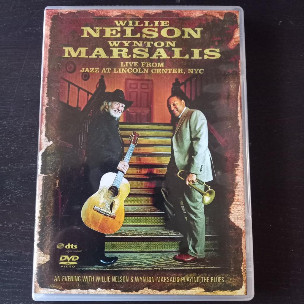 Willie Nelson & Wynton Marsalis - Live From Jazz at Lincoln, Alle leeftijden, Ophalen of Verzenden, Zo goed als nieuw, Muziek en Concerten